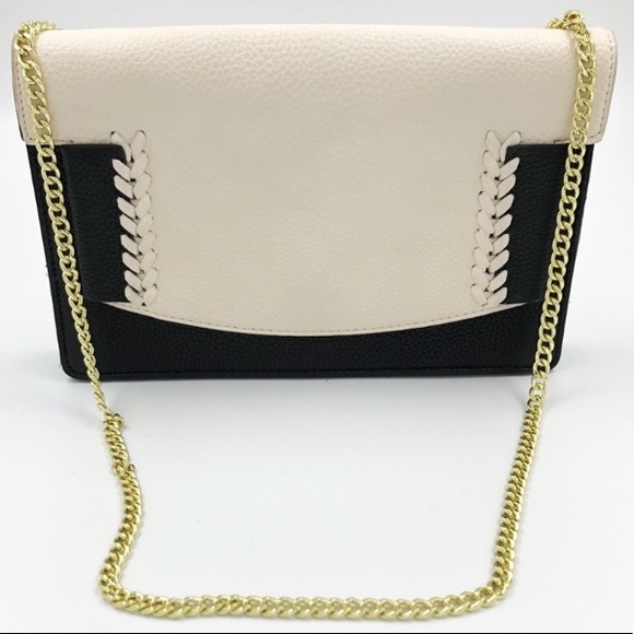 Nicole Miller Handbags - Danielle Nicole cocktail purse / gold crossbody strap NWOT